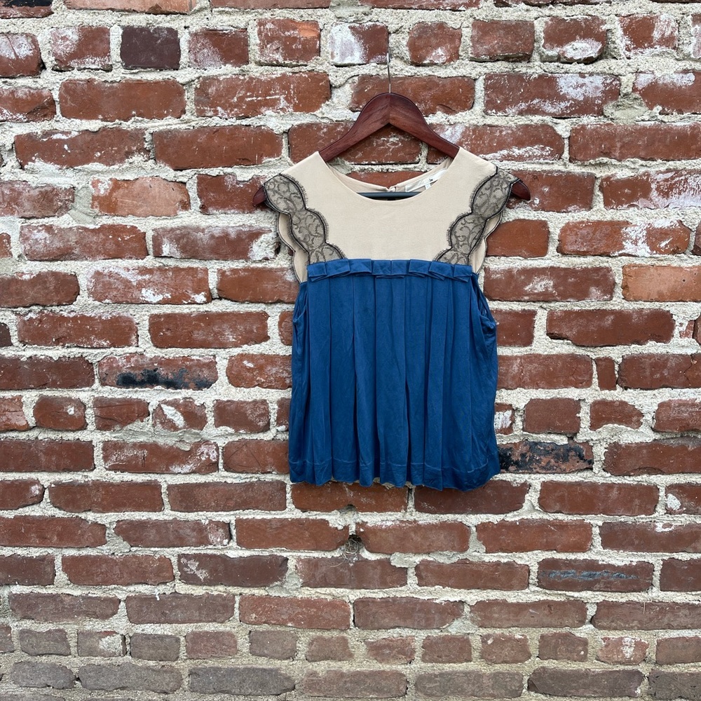 Phillip Lim Lace Silk Top
